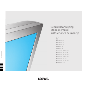 Handleiding Loewe Modus C 32 LCD televisie
