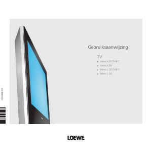 Handleiding Loewe Xelos A 20 LCD televisie