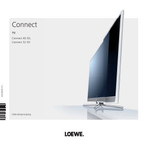 Handleiding Loewe Connect 32 3D LCD televisie