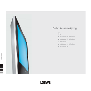 Handleiding Loewe Individual 26 LED televisie