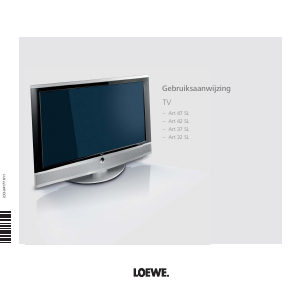 Handleiding Loewe Art 32 SL LED televisie