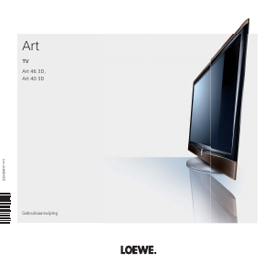 Handleiding Loewe Art 40 3D LED televisie