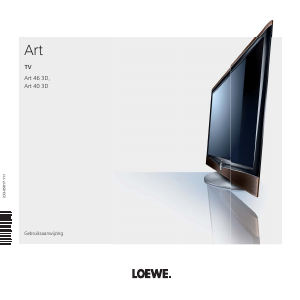 Handleiding Loewe Art 46 3D LED televisie