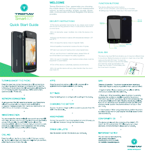 Manual Tremay Smart 401 Mobile Phone