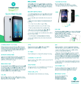 Manual Tremay Smart 501 Mobile Phone