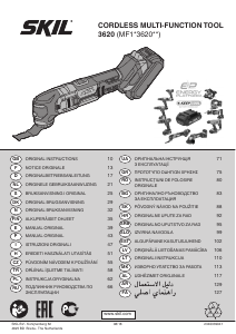 Instrukcja Skil 3620 AA Narzędzia wielofunkcyjne