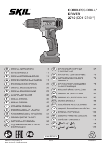 Manual Skil 2740 AA Maşină de găurit-înşurubat