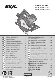 Mode d’emploi Skil 5830 AA Scie circulaire