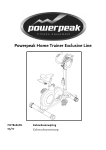 Handleiding Powerpeak FHT8280P Hometrainer
