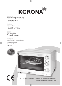 Manual Korona 57158 Oven