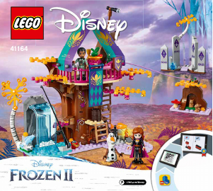 Használati útmutató Lego set 41164 Disney Princess Elvarázsolt lombház