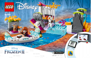Brugsanvisning Lego set 41165 Disney Princess Annas kanoekspedition