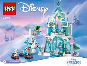 説明書 レゴ set 43172ディズニープリンセスアナと雪の女王 “アイス