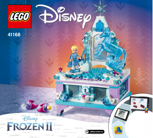 Mode d’emploi Lego set 41168 Disney Princess La boîte à bijoux dElsa