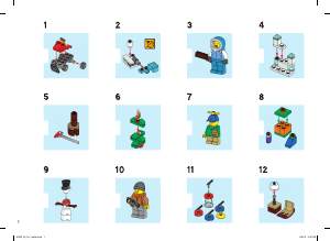 Bruksanvisning Lego set 60235 City Adventskalender