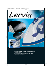 Handleiding Lervia KH 2400 Strijkijzer