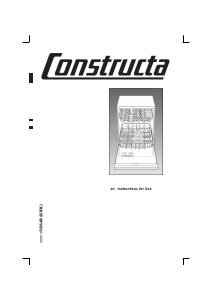 Manual Constructa CG462J5 Dishwasher