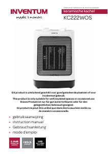 Mode d’emploi Inventum KC222WOS Chauffage