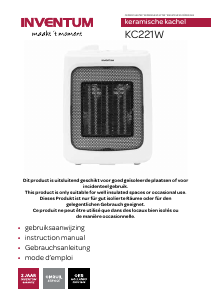 Mode d’emploi Inventum KC221W Chauffage