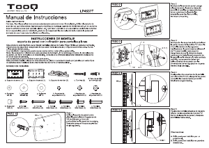 Manual de uso TooQ LP4537T Soporte de pared