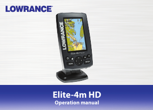 Handleiding Lowrance Elite 4m HD Fishfinder