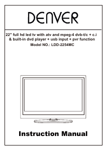 Manual Denver LDD-2454MC LED Television