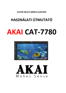 Használati útmutató Akai CAT-7780 Autórádió