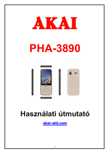 Használati útmutató Akai PHA-3890 Mobiltelefon