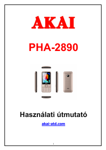 Használati útmutató Akai PHA-2890 Mobiltelefon