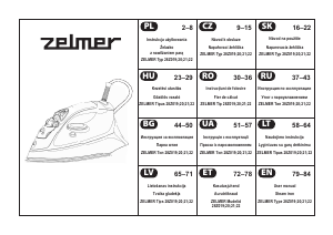 Manual Zelmer 28Z021 Navigator Comfort Iron