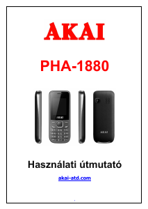 Használati útmutató Akai PHA-1880 Mobiltelefon
