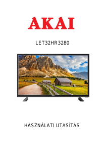 Használati útmutató Akai LET32HR3280 LED-es televízió