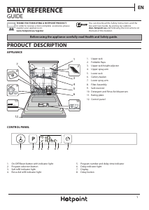Manual Hotpoint HEI 49118 C UK Dishwasher