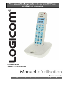 Mode d’emploi Logicom Confort 350 Téléphone sans fil