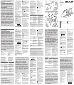 Handleiding Zelmer ZIR08800 Sencillo Strijkijzer