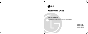 Manual LG MH6549DR Microwave