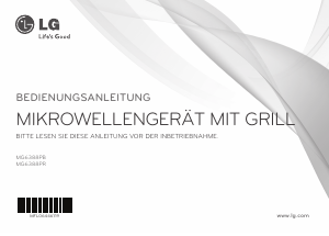 Bedienungsanleitung LG MG6388PB Mikrowelle