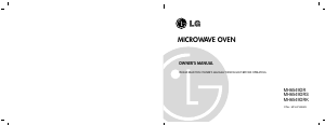 Manual LG MH6549DRK Microwave