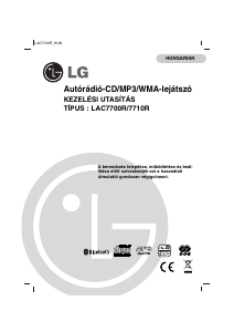 Használati útmutató LG LAC7710R Autórádió