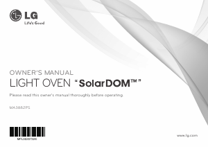 Manual LG MA3882PS Oven