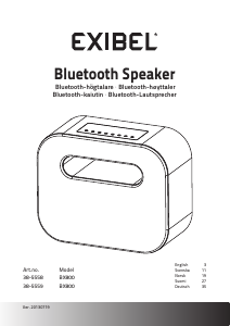 Manual Exibel BX800 Speaker