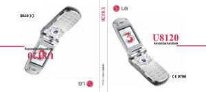 Bruksanvisning LG U8120 Mobiltelefon
