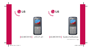 Mode d’emploi LG MC3410 Téléphone portable