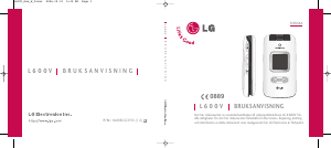 Bruksanvisning LG L600V Mobiltelefon