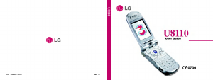 Handleiding LG U8110 Mobiele telefoon