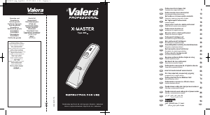Manual de uso Valera X-Master Cortapelos