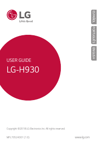 Handleiding LG H930 Mobiele telefoon