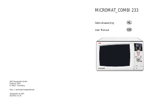 Handleiding AEG MCC233 Magnetron