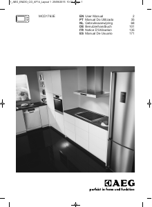 Manual AEG MCD1763E-M Microwave