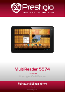Használati útmutató Prestigio MultiReader 5574 E-könyv-olvasó